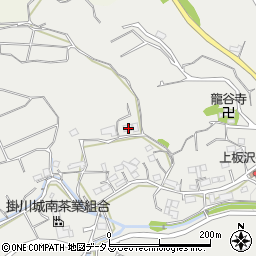 静岡県掛川市板沢1074周辺の地図