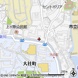 兵庫県西宮市一ケ谷町1-5周辺の地図