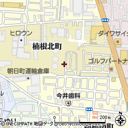 大阪府寝屋川市楠根北町3-94周辺の地図