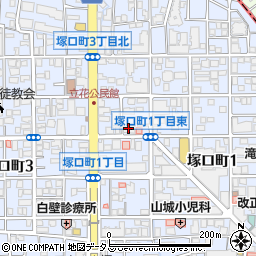 クレアーレ塚口町周辺の地図