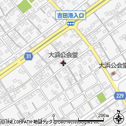 大浜公会堂周辺の地図