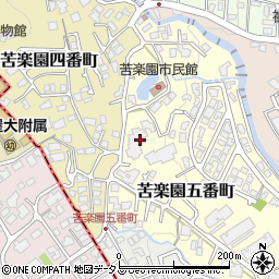 苦楽園アーバンライフ３号棟周辺の地図