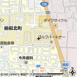 大阪府寝屋川市楠根北町11-15周辺の地図