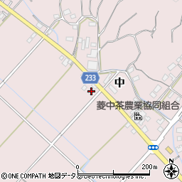 静岡県牧之原市中585周辺の地図