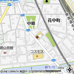 トヨタカローラ愛知豊橋中郷店周辺の地図