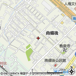 兵庫県加古川市加古川町南備後156周辺の地図