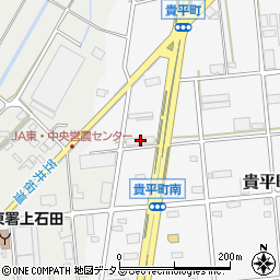 静岡県浜松市中央区貴平町571周辺の地図