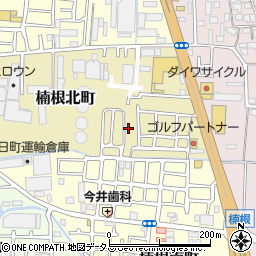 大阪府寝屋川市楠根北町3-80周辺の地図