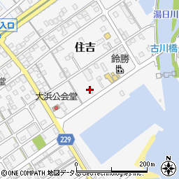 吉田町煮干協組周辺の地図