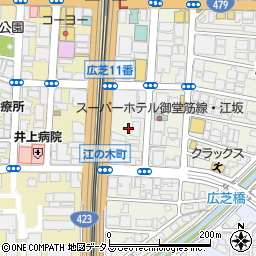 大阪府吹田市広芝町11周辺の地図