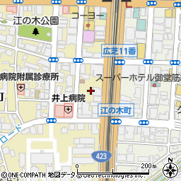 大阪府吹田市江の木町17周辺の地図