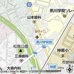 ファミリーマート西宮獅子ヶ口店周辺の地図