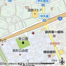 静岡県袋井市久能1072周辺の地図