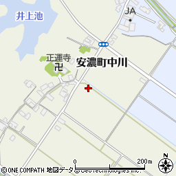 三重県津市安濃町中川1599周辺の地図