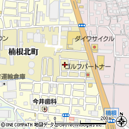 大阪府寝屋川市楠根北町11周辺の地図