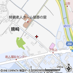 岡山県赤磐市熊崎167-1周辺の地図