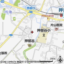 兵庫県神戸市西区押部谷町西盛217周辺の地図