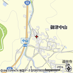 岡山県岡山市北区御津中山637周辺の地図