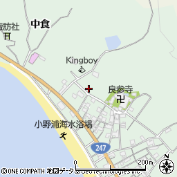 愛知県知多郡美浜町小野浦清水周辺の地図