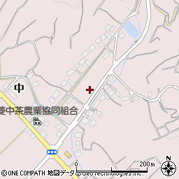 静岡県牧之原市中1423-2周辺の地図