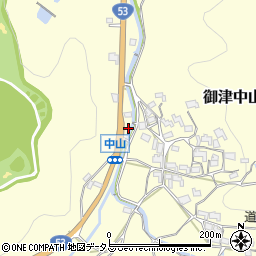 岡山県岡山市北区御津中山150周辺の地図