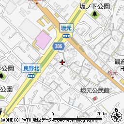 兵庫県加古川市野口町坂元648周辺の地図