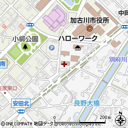 加古川労働基準監督署周辺の地図