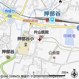 兵庫県神戸市西区押部谷町福住459-2周辺の地図