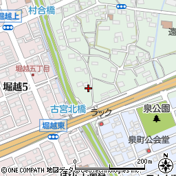 静岡県袋井市久能1167-3周辺の地図