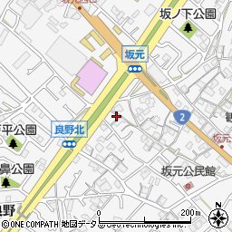 兵庫県加古川市野口町坂元657周辺の地図