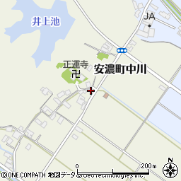 三重県津市安濃町中川289周辺の地図
