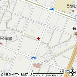 静岡県浜松市中央区有玉南町1262周辺の地図