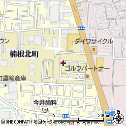 大阪府寝屋川市楠根北町11-8周辺の地図