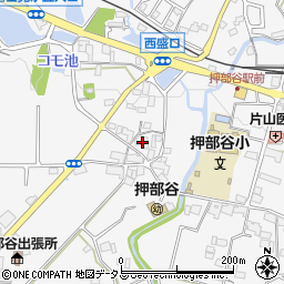 兵庫県神戸市西区押部谷町西盛196周辺の地図