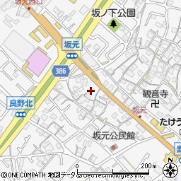 兵庫県加古川市野口町坂元621周辺の地図