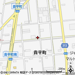 静岡県浜松市中央区貴平町634周辺の地図