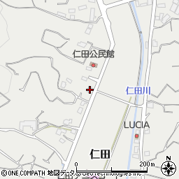 静岡県牧之原市仁田159周辺の地図