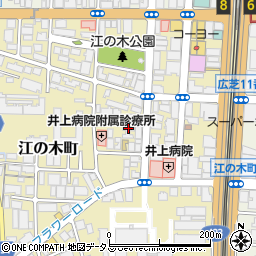 ドーミー江坂コミュニティーハウス周辺の地図