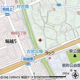 静岡県袋井市久能1169周辺の地図