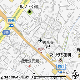 兵庫県加古川市野口町坂元510周辺の地図