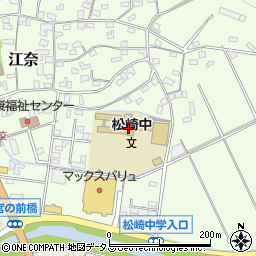 松崎町立松崎中学校周辺の地図