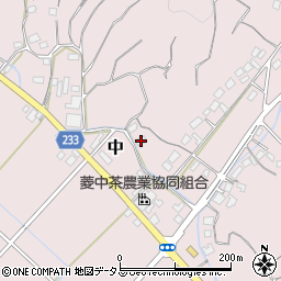 静岡県牧之原市中577周辺の地図
