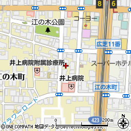 大阪府吹田市江の木町16-33周辺の地図