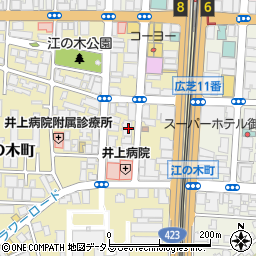 大阪府吹田市江の木町16-5周辺の地図