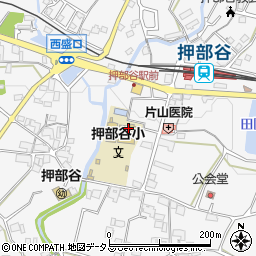 神戸市立押部谷小学校周辺の地図