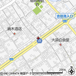 静岡県榛原郡吉田町住吉3522周辺の地図