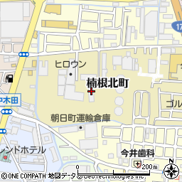 大阪府寝屋川市楠根北町2-18周辺の地図