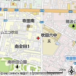 アルパインマーケティング株式会社近畿圏エリア周辺の地図