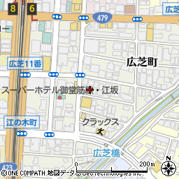 大阪府吹田市広芝町13-22周辺の地図