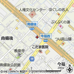 兵庫県加古川市加古川町南備後383周辺の地図